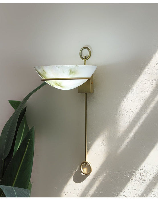 Tether Alabaster Wall Light - Simprolos