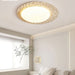 Textured Organic Travertine Ceiling Lamp - Simprolos