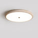 Textured Travertine Disk Ceiling Light - Simprolos