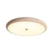 Textured Travertine Disk Ceiling Light - Simprolos