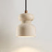 Textured Travertine Gourd Pendant Light - Simprolos
