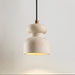 Textured Travertine Gourd Pendant Light - Simprolos