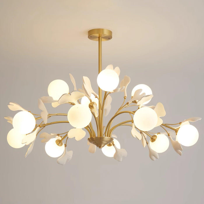 Thalassa Gingko Chandelier - Simprolos