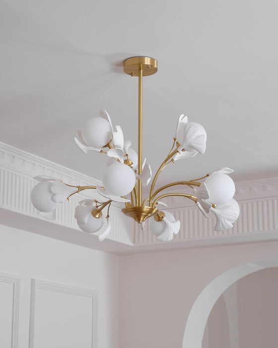 Thalassa Gingko Chandelier - Simprolos