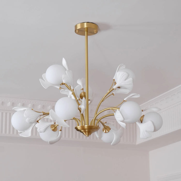Thalassa Gingko Chandelier - Simprolos