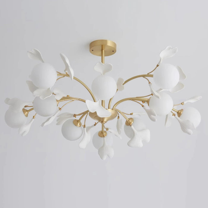 Thalassa Gingko Chandelier - Simprolos