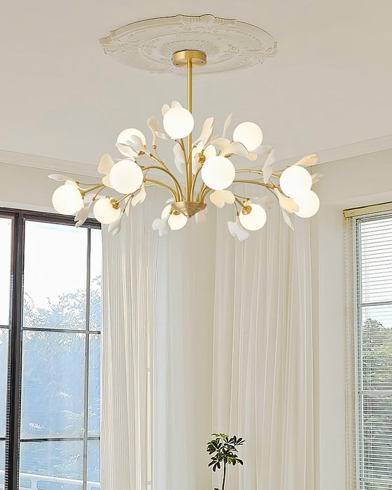 Thalassa Gingko Chandelier - Simprolos