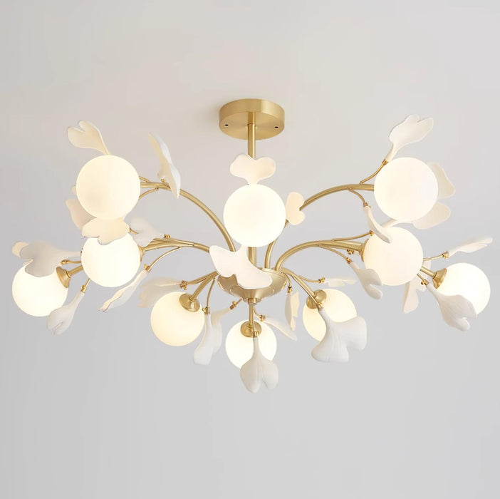 Thalassa Gingko Chandelier - Simprolos