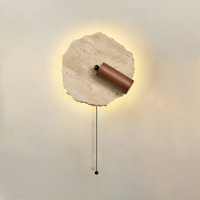 Thalos Travertine Wall Light - Simprolos