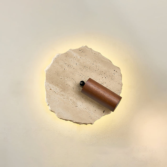 Thalos Travertine Wall Light - Simprolos