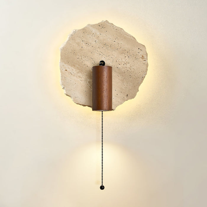 Thalos Travertine Wall Light - Simprolos