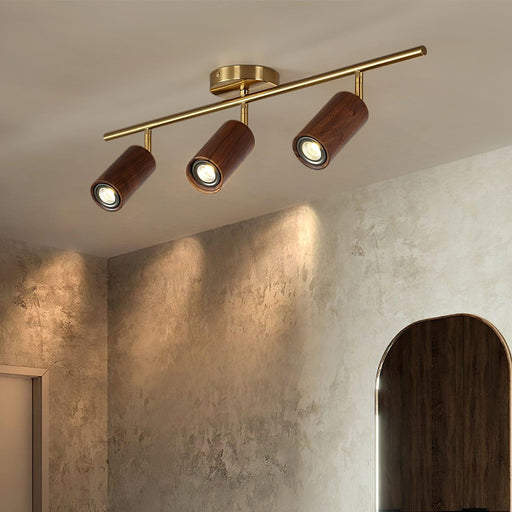 Thio Wooden Track Lighting - Simprolos