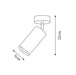 Thio Wooden Track Lighting - Simprolos