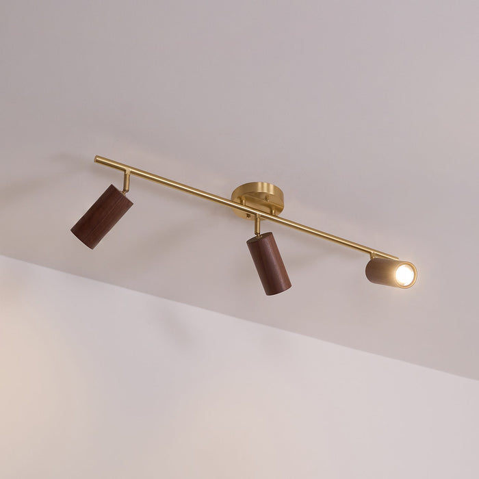 Thio Wooden Track Lighting - Simprolos