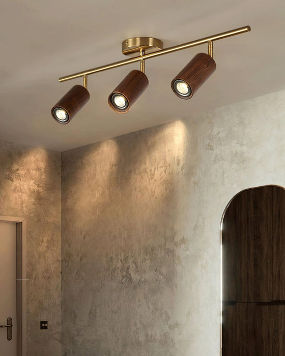 Thio Wooden Track Lighting - Simprolos