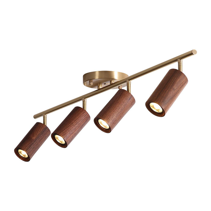 Thio Wooden Track Lighting - Simprolos