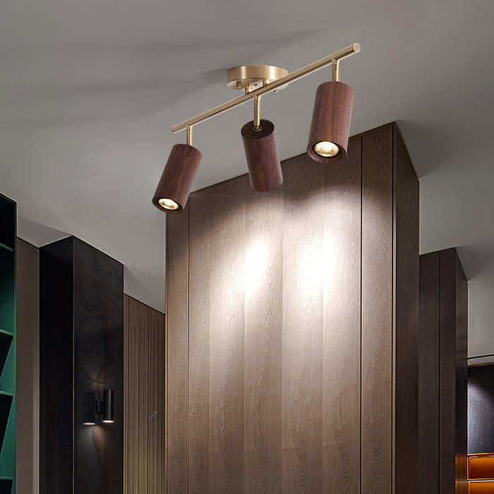 Thio Wooden Track Lighting - Simprolos