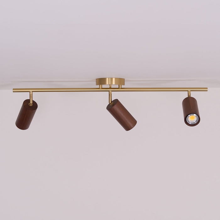 Thio Wooden Track Lighting - Simprolos
