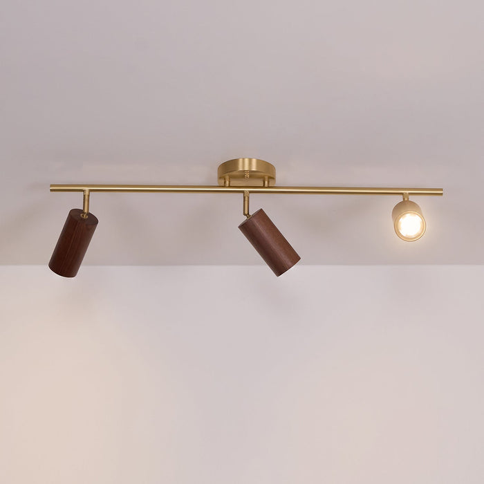 Thio Wooden Track Lighting - Simprolos