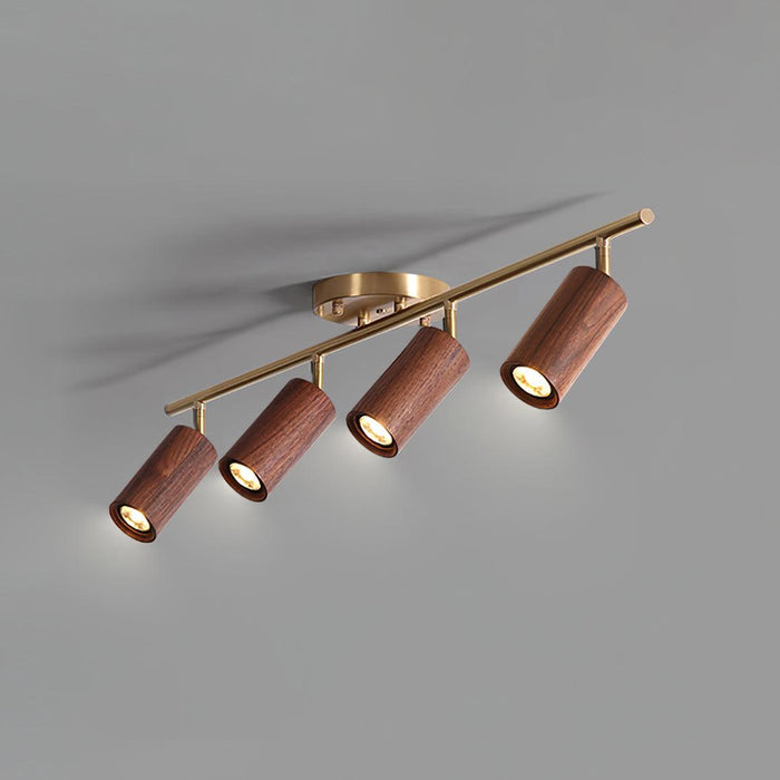 Thio Wooden Track Lighting - Simprolos