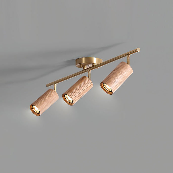 Thio Wooden Track Lighting - Simprolos