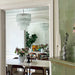 Tiered Tube Glass Chandelier - Simprolos