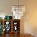 Tiered Tube Glass Chandelier - Simprolos