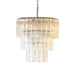 Tiered Tube Glass Chandelier - Simprolos