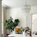 Tiered Tube Glass Chandelier - Simprolos