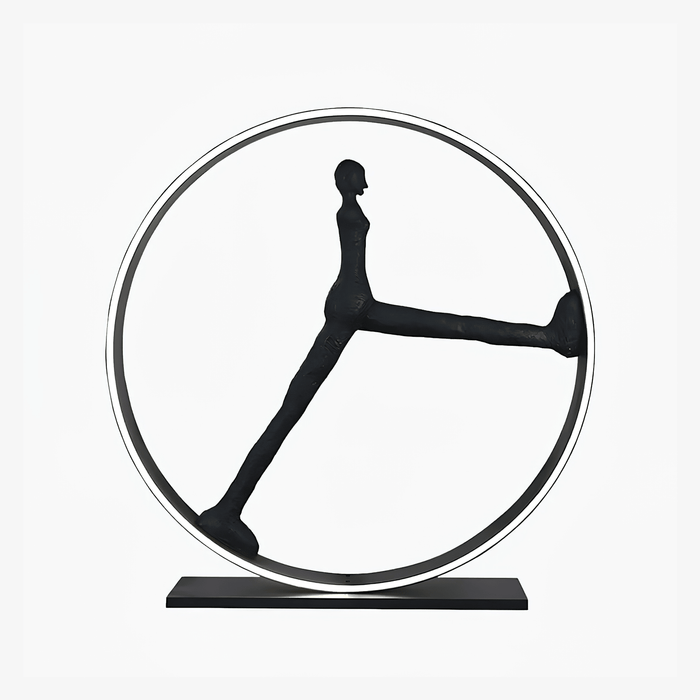 Time Walker Sculpture Floor Lamp - Simprolos