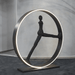Time Walker Sculpture Floor Lamp - Simprolos