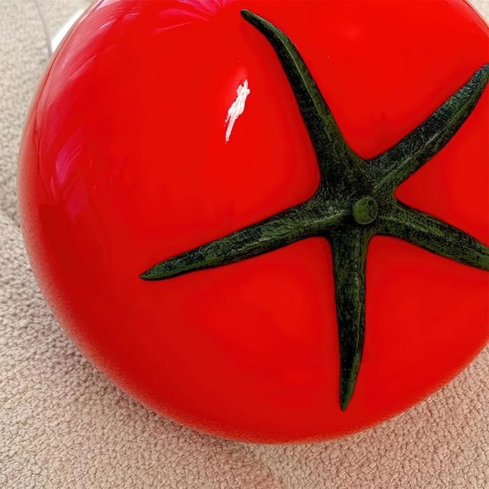 Tomato Glass Table Lamp - Simprolos