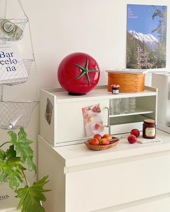 Tomato Glass Table Lamp - Simprolos