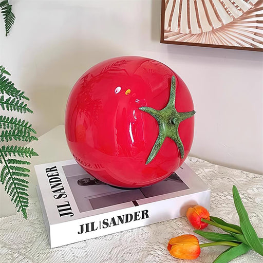 Tomato Glass Table Lamp - Simprolos