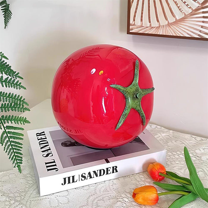 Tomato Glass Table Lamp - Simprolos