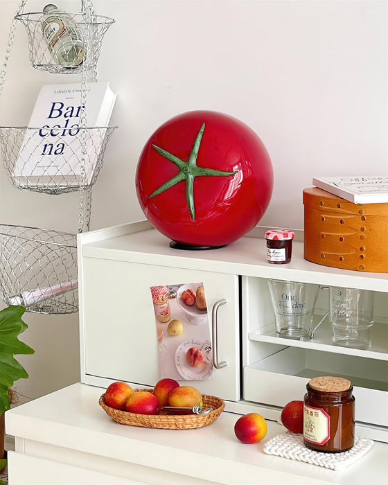 Tomato Glass Table Lamp - Simprolos