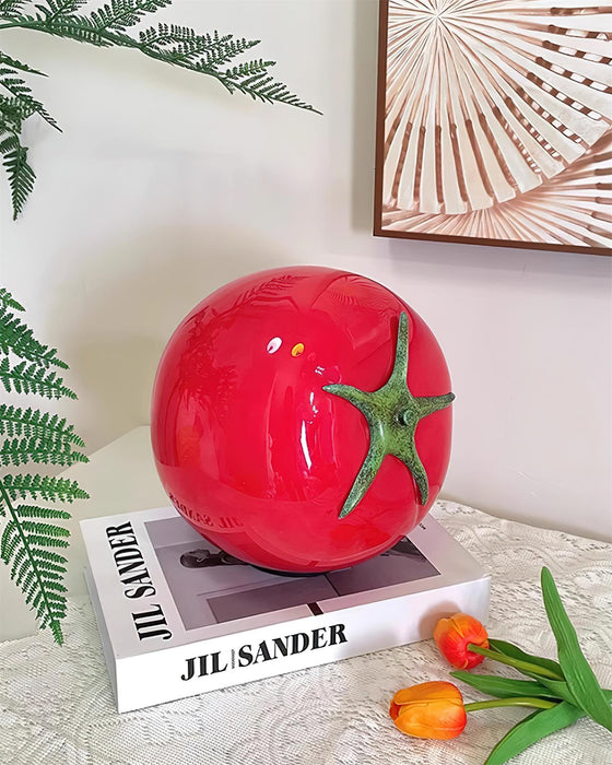 Tomato Glass Table Lamp - Simprolos