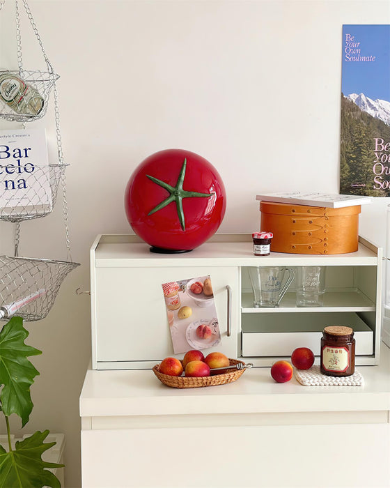 Tomato Glass Table Lamp - Simprolos