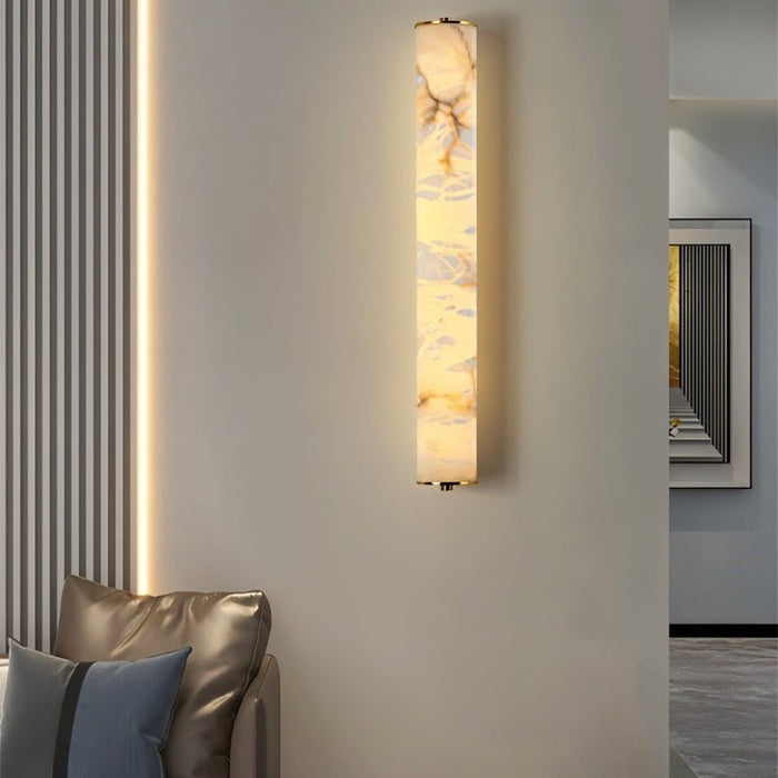 Tong Alabaster Wall Lamp Simprolos