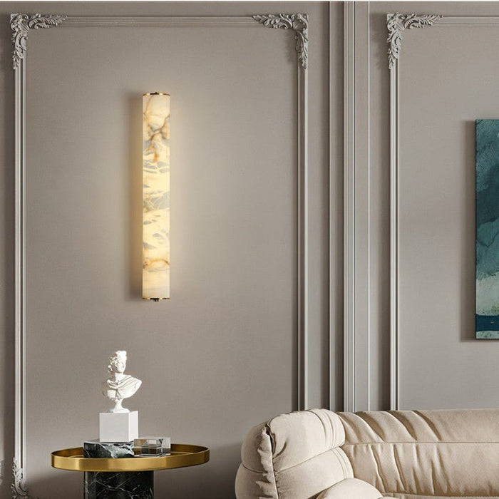 Tong Alabaster Wall Lamp Simprolos