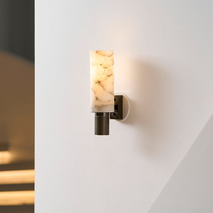 Torch Alabaster Sconce - Simprolos