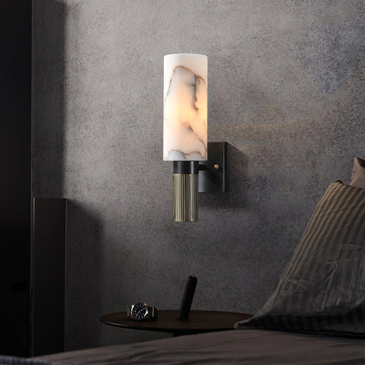 Torch Alabaster Sconce - Simprolos