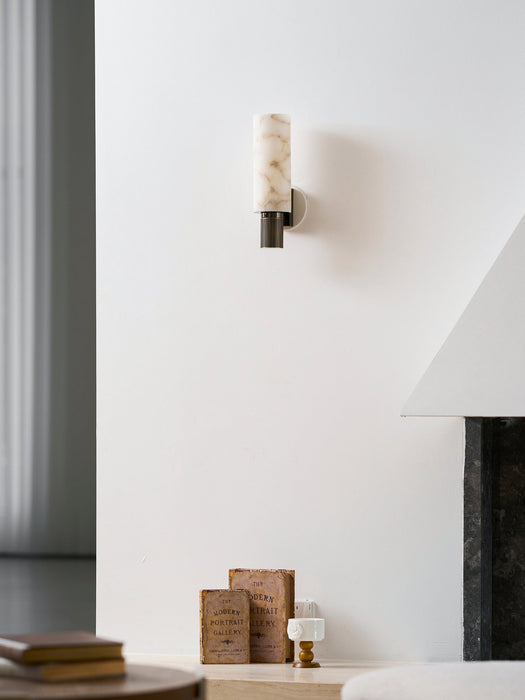 Torch Alabaster Sconce - Simprolos
