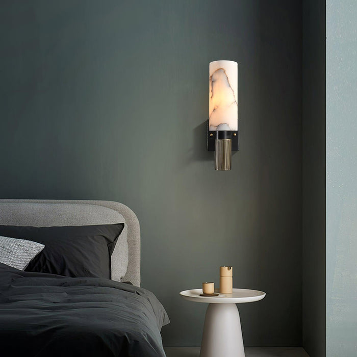 Torch Alabaster Sconce - Simprolos