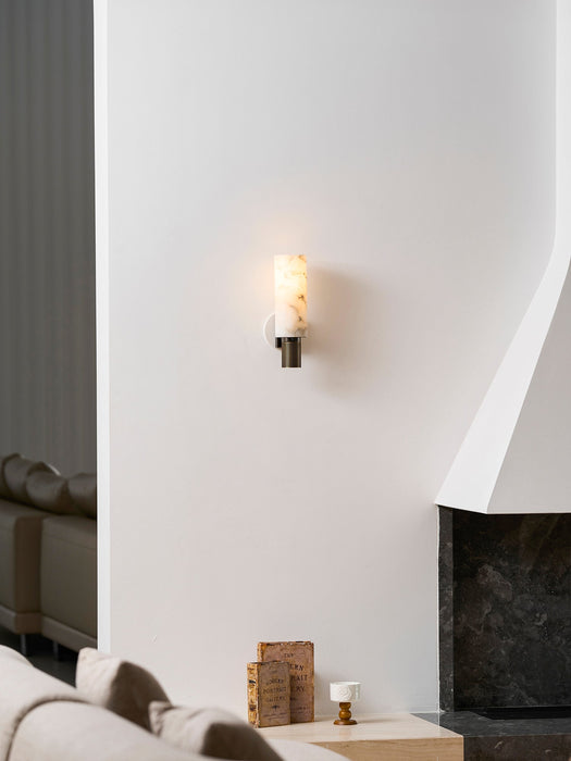 Torch Alabaster Sconce - Simprolos