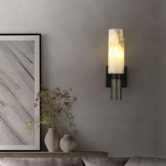 Torch Alabaster Sconce - Simprolos