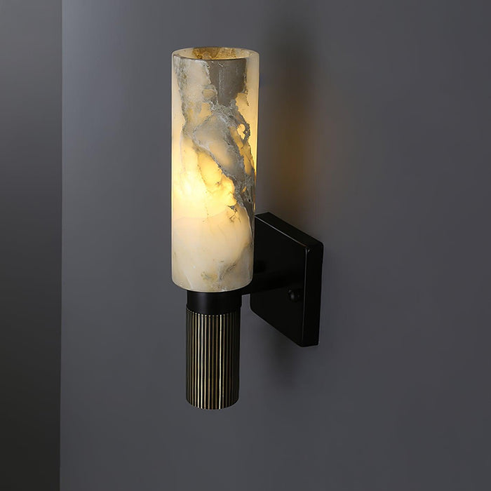 Torch Alabaster Sconce - Simprolos