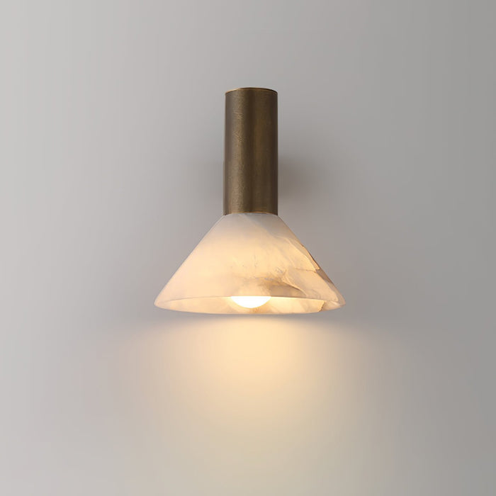 Torres Alabaster Wall Sconce - Simprolos