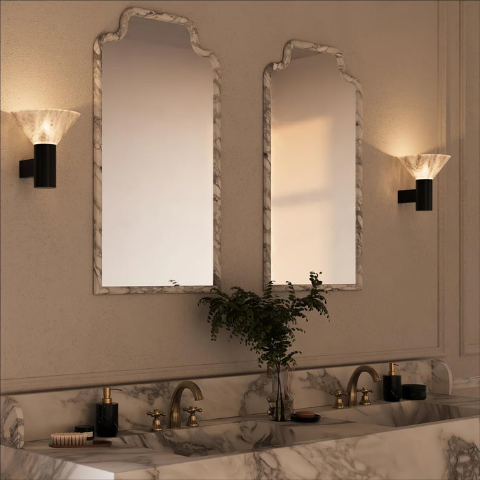 Torres Alabaster Wall Sconce - Simprolos