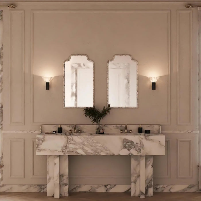 Torres Alabaster Wall Sconce - Simprolos
